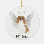 Blenheim Cavalier King Charles Spaniel Sympathie Keramisch Ornament (Achterkant)