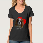 Blenheim Cavalier King Charles Spaniel T-shirt (Voorkant)