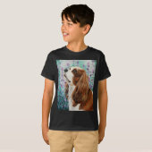 Blenheim Cavalier King Charles Spaniel T-shirt (Voorkant volledig)