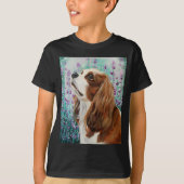 Blenheim Cavalier King Charles Spaniel T-shirt (Voorkant)