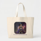 Blenheim Cavalier King Charles Wizard Grote Tote Bag (Voorkant)