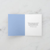 Blenheim Cavalier King Rainbow Bridge Sympathy  Kaart (Binnen)