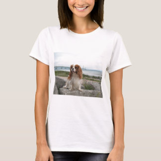 Blenheim Cavalier Mackinaw Bridge Michigan T-shirt