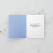 Blenheim Cavalier Rainbow Clouds Bridge Sympathy Kaart (Binnen)