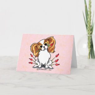 Blenheim CKCS SweeBaby Feestdagen Kaart