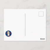 Blenheim Palace English Oak Briefkaart (Achterkant)