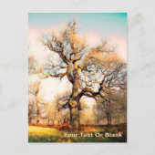 Blenheim Palace English Oak Briefkaart (Voorkant)