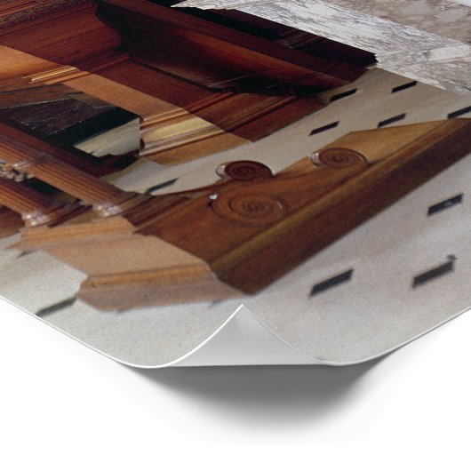 Blenheim Palace, het kapel, c.1705 Poster (Hoek)