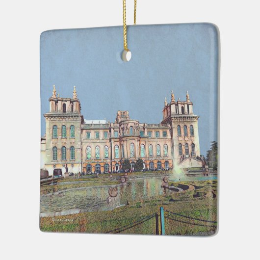 Blenheim Palace - Keramisch Ornament (Links)