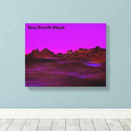 Blenheim Palace Schaap Canvas Afdruk (Insitu (Houten vloer))