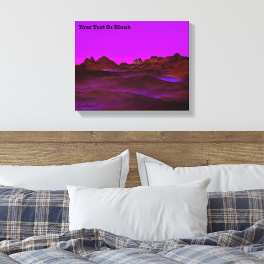 Blenheim Palace Schaap Canvas Afdruk (Insitu (Slaapkamer))