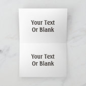 Blenheim Palace Schaap Feestdagen Kaart (Binnen)