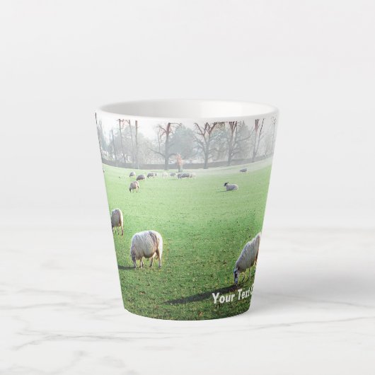 Blenheim Palace Schaap Latte Mok (Voorkant)
