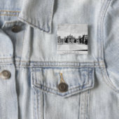 Blenheim Palace Vierkante Button 5,1 Cm (In situ)