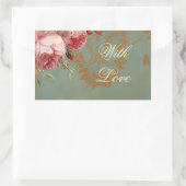 Blenheim Roos met liefde Rechthoekige Sticker (Tas)