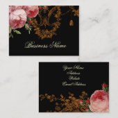 Blenheim Roos noir Visitekaartje (Voorkant / Achterkant)