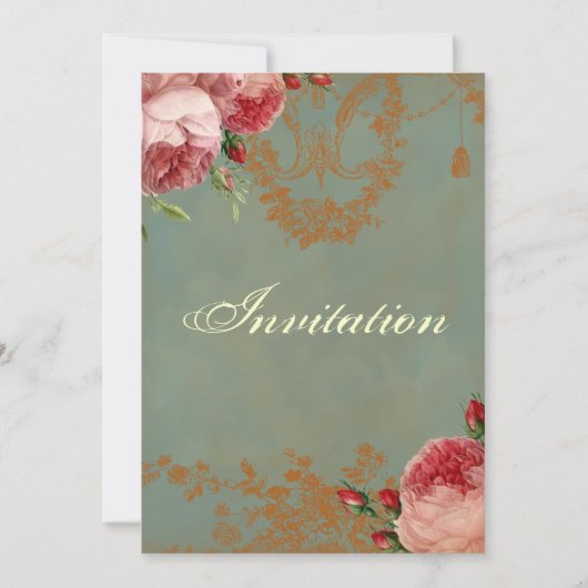 Blenheim Roos Party Kaart (Voorkant)