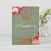 Blenheim Roos Party Kaart (Staand voorkant)