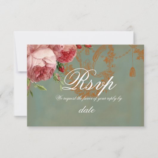 Blenheim Roos RSVP Kaart (Voorkant)