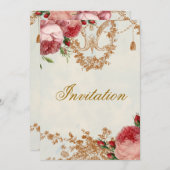 Blenheim Rose - Zomerhemel Kaart (Voorkant / Achterkant)