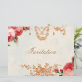 Blenheim Rose - Zomerlucht Landschap Kaart (Staand voorkant)