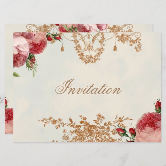 Blenheim Rose - Zomerlucht Landschap Kaart (Voorkant / Achterkant)