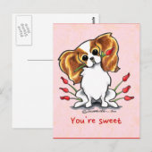 Blenheim Sweegelicht Persoonlijk Briefkaart (Voorkant / Achterkant)