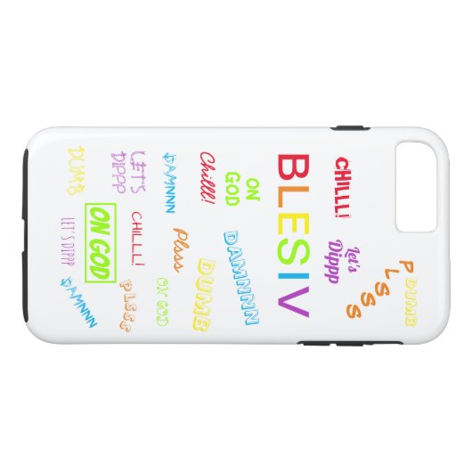 Blesiv iPhone 8 Plus/7 Plus Hoesje (Achterkant (Horizontaal))