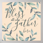 Bless all die hier samenkomen poster (Voorkant)