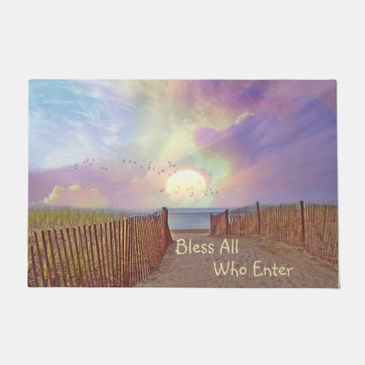 Bless All die Seashore binnengaat Deurmat (Voorkant)