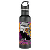 Bless by Velocipastor, Cool Dinosaur Parish Priest Waterfles (Voorkant)