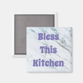 Bless Deze keuken Magneet (Voorkant / Achterkant)
