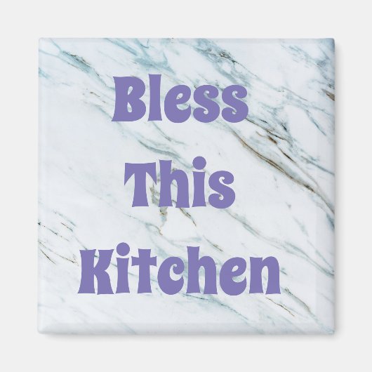 Bless Deze keuken Magneet (Voorkant)