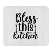 Bless Deze keuken Snijplank (Voorkant)