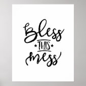 Bless Dit Mess Poster (Voorkant)