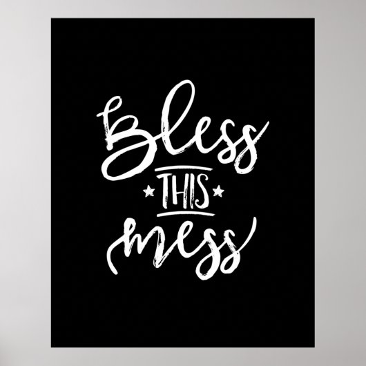 Bless Dit Mess Poster (Voorkant)