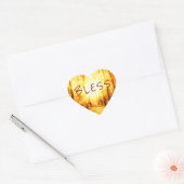 BLESS HEART SUN STICKER (Envelop)