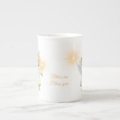 'Bless me Bless you' kinderen Porselein Kop (Voorkant)