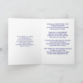 Bless My Soldier Brother Prayer Kaart (Binnen)