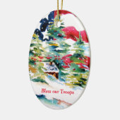 Bless our Troops Ornament (Links)