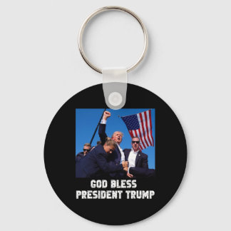 Bless President Trump 2024 stemmen Sleutelhanger