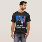 Bless President Trump 2024 stemmen T-shirt (Voorkant volledig)
