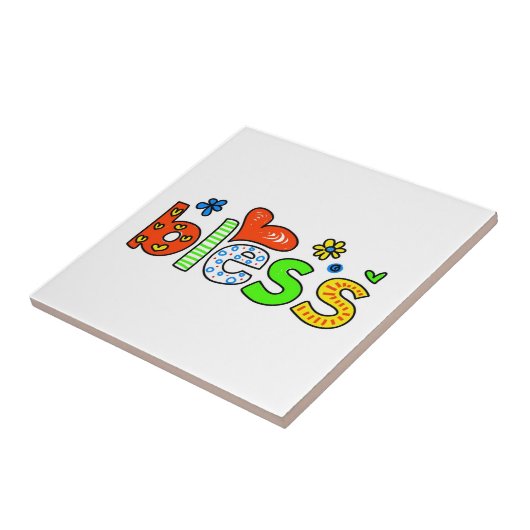 Bless Tegeltje (Zijkant)