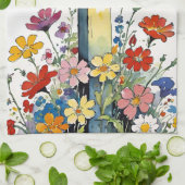 Bless The Food Before Us Prayer Theedoek (Gevouwen)