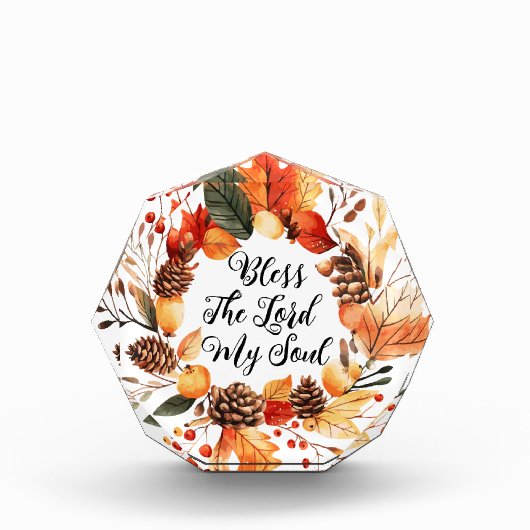 Bless The Lord Fotoblokken (Voorkant)