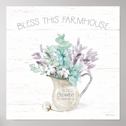 Bless This Farmhouse Poster (Voorkant)