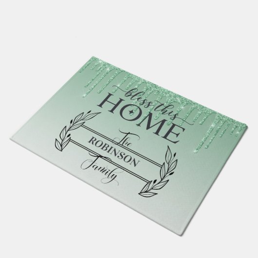 Bless This Home Deurmat (Schuin)