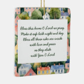 Bless this Home Gefeliciteerd met je nieuwe huis Keramisch Ornament (Rechts)