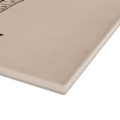 Bless This House met tekst en afbeelding sjablonen Snijplank (Hoek)