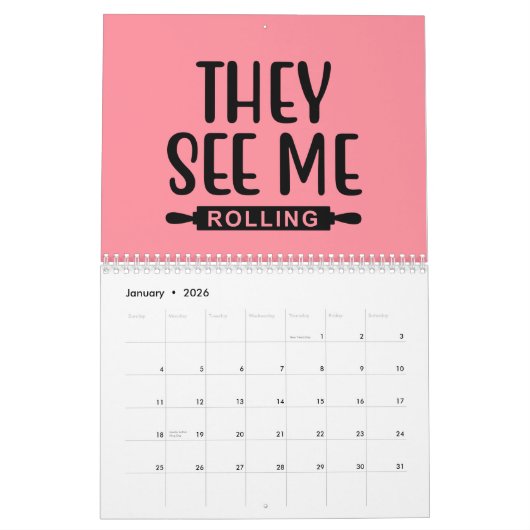 Bless This Kitchen Funny Quottes Kalender (Jan 2026)